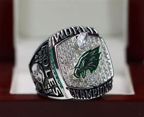 2018 PHILADELPHIA EAGLES SUPER BOWL LII Championship Ring 9 Size Foles name