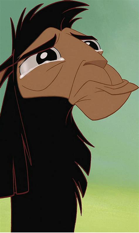 Emperor Kuzco Llama Face