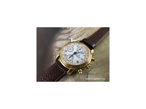 Vintage watch chronograph Maurice Lacroix automatic Masterpiece Maurice ...