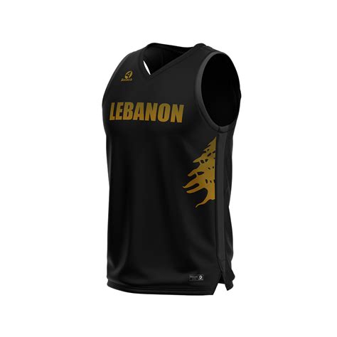 Special Edition Lebanon Basketball Jersey - Roneck