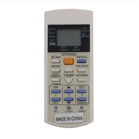 New Universal Air Conditioner Remote Control A75C3298 For PANASONIC Air Conditioner Remote ...