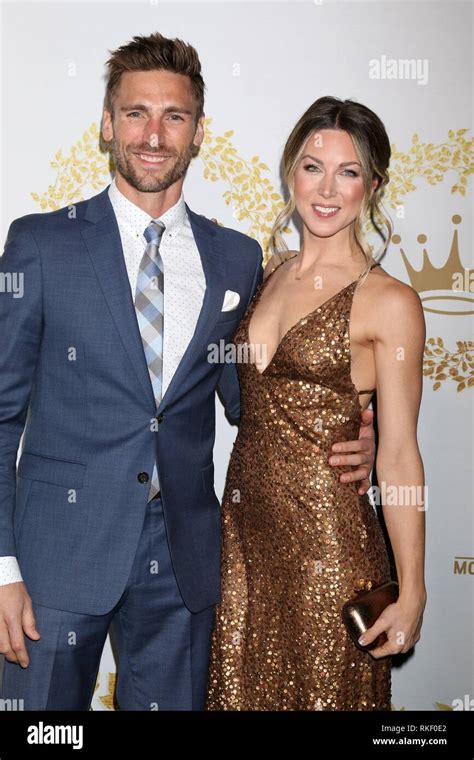 Andrew Walker, wife at arrivals for Hallmark Channel TCA 2019 Winter ...