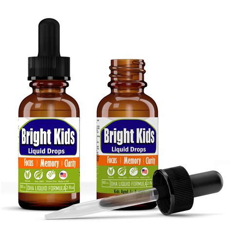 Liquid DHA Supplements for Kids Immune Support - BRIGHTKIDS