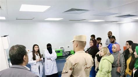 Nahda University students visit the headquarters of the ERI - ERI