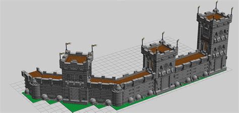 Medieval Castle Wall Minecraft