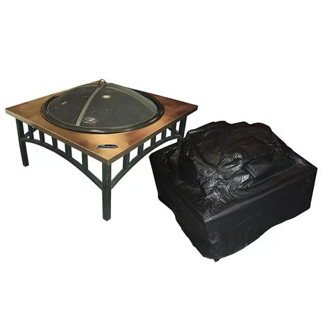 Paramount Outdoor Vinyl Square Fire Pit Cover | The Home Depot Canada