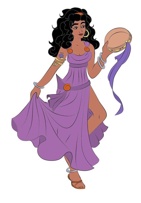 Esmeralda as Megara by Dwynwyn on deviantART | Disney princess modern, Disney princess frozen ...