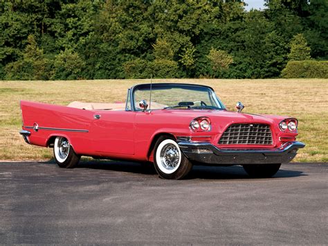 1957, Chrysler, 300c, Convertible, Luxury, Retro, Gh Wallpapers HD / Desktop and Mobile Backgrounds