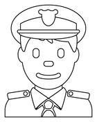 Police coloring pages | Free Printable Pictures