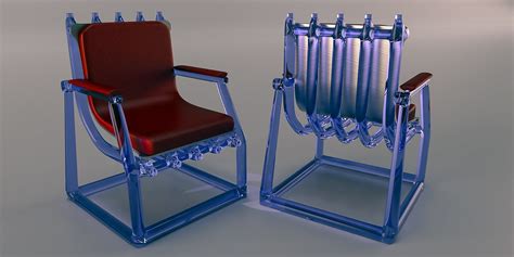ChairD10gFin | A glass chair! Modeled and rendered in Modo. … | Flickr