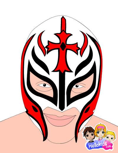 Rey mysterio Mask #1 by 619rankin on DeviantArt