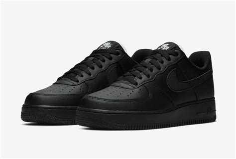 Nike Air Force 1 Low Black CJ1607-001 Release Date - SBD