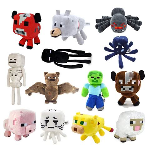 Aliexpress.com : Buy Minecraft Plush Toys 13 Styles Soft Stuffed Animal ...