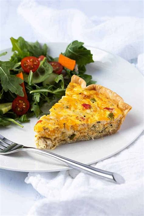 Easy Crab Quiche | The Blond Cook