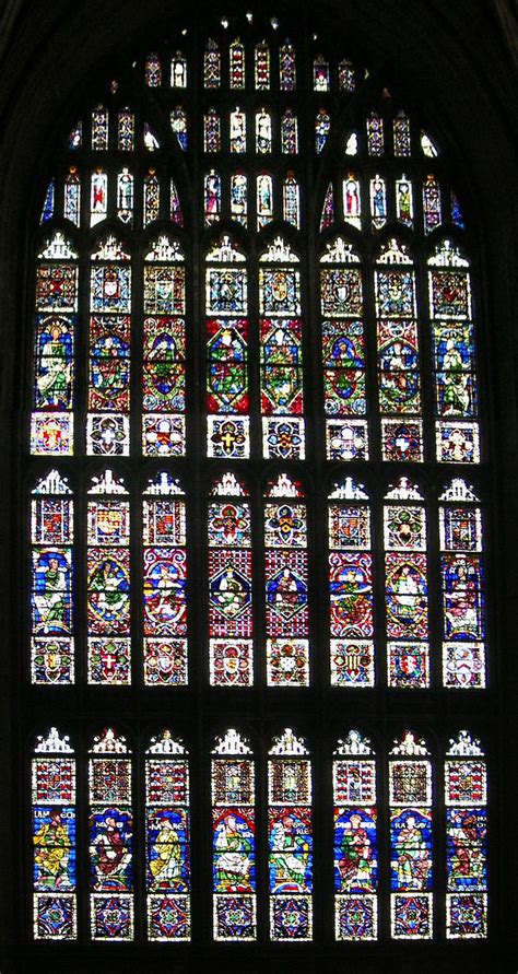 South Transept window at Canterbury Cathedral. | Medieval stained glass ...