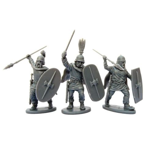 Ancient Gallic Armoured Warrior Sprue (4) 28mm Plastic VICTRIX MINIATURES - Frontline-Games