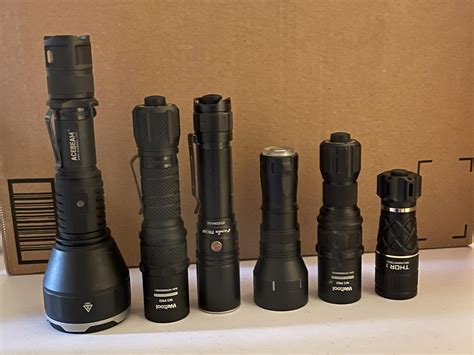 Lep size comparison : r/flashlight