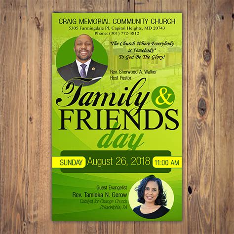 Family & Friends Day flyer – A Plus Print Shop