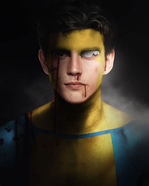 Mark Grayson as Invincible by MizuriAU on DeviantArt