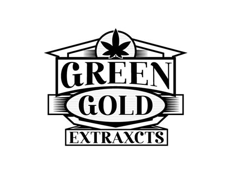 Green Gold Extraxcts Logo Design - 48hourslogo