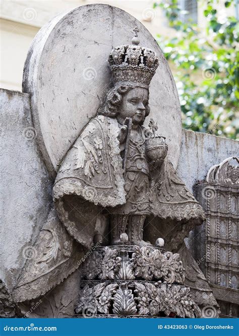 Statue In Basilica Del Santo Nino. Cebu, Philippines. Stock Image ...