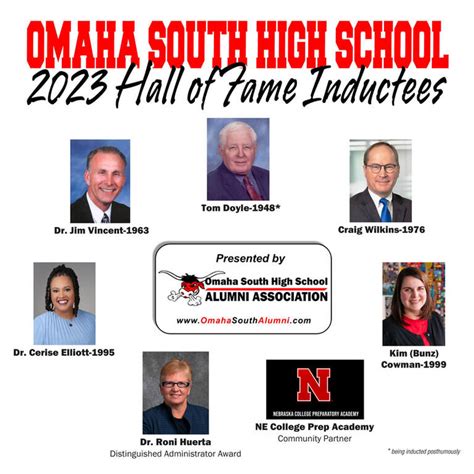 SHS Hall of Fame - Omaha South High School Alumni Association