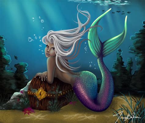 The mermaid's treasure by Weirdream13 on deviantART | Mermaid pictures ...