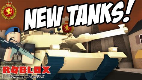 NEW TANKS!? - Army Simulator - RMP - Marcuses British Army [ROBLOX] - YouTube