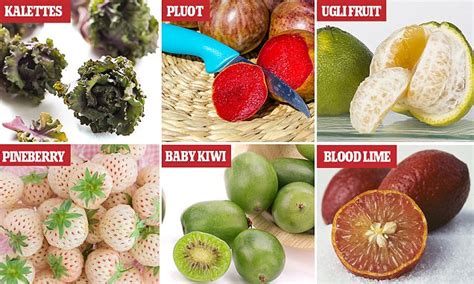 Hybrid fruit and vegetables revolutionising our meal times | Daily Mail Online