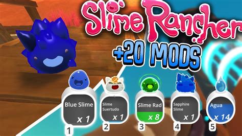 JUGANDO SLIME RANCHER PERO CON MAS DE 20 MODS! - SERIE SLIME RANCHER CON MODS #1 - YouTube