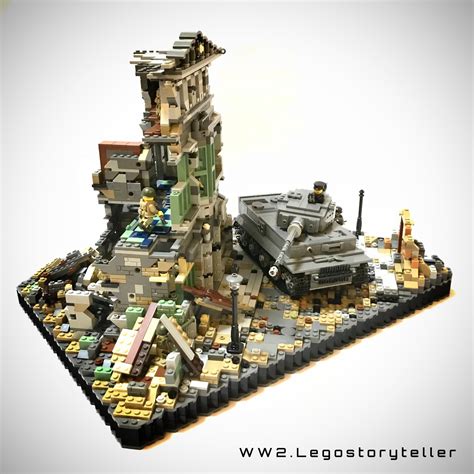 SET 002- Premium WW2 LEGO Diorama | WLST - Custom Lego