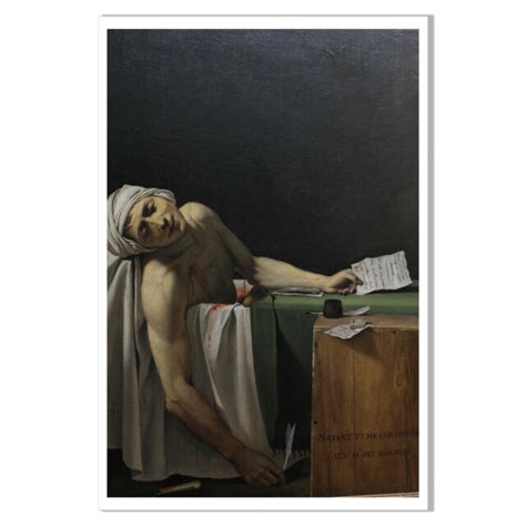 The Death of Marat Canvas Oil Painting Poster Home Room Wall Art Decor Unframed | eBay