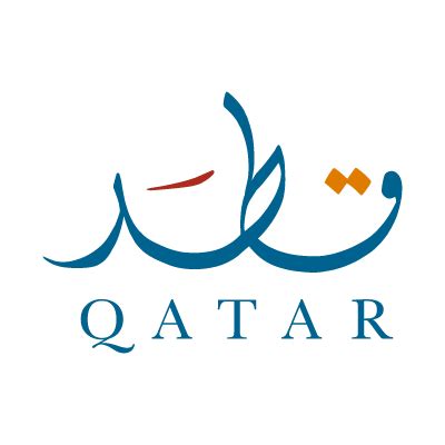 Qatar vector logo - Qatar logo vector free download