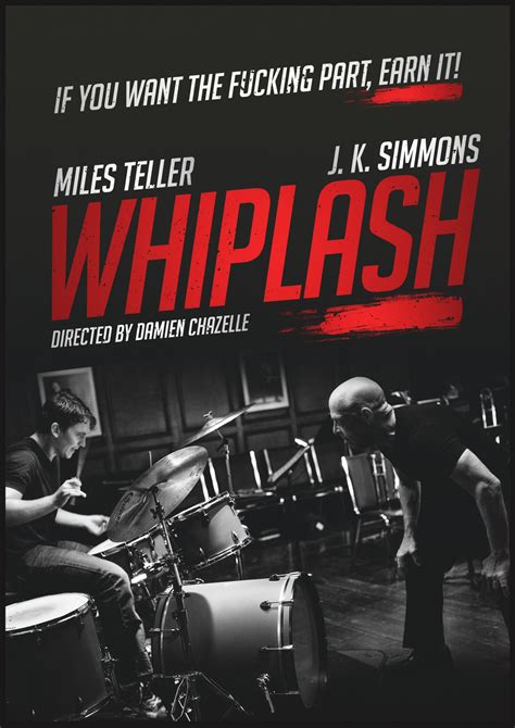 Whiplash - Alternative Movie Poster | Poster By Rmsbrn