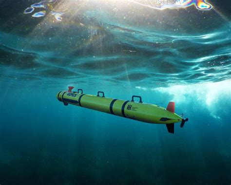 REMUS 300 Unmanned Underwater Vehicle Launched