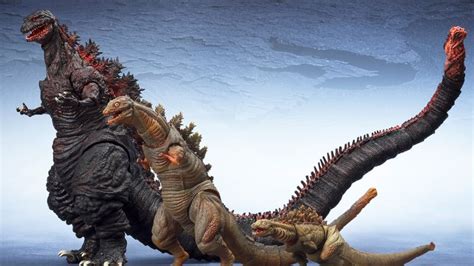 Photos & Details Shin Godzilla 2nd and 3rd Form SH Monsterarts - The Toyark - News