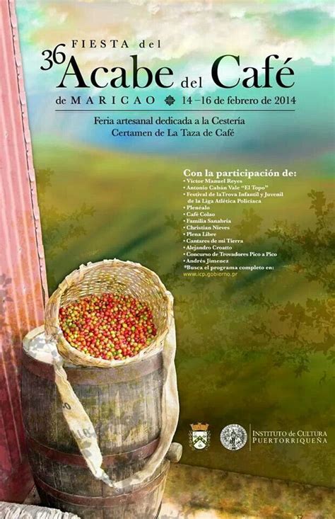 Maricao coffee festival | Green coffee bean, Puerto rico, Green coffee