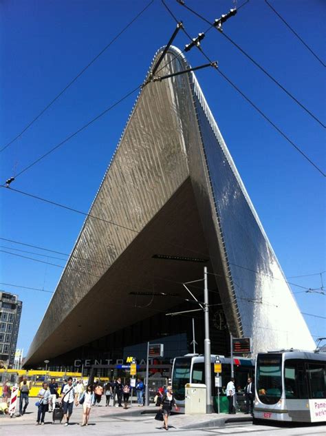 Station Rotterdam Centraal in Rotterdam, Zuid-Holland Architecture Art Design, Beautiful ...