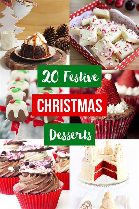 20 Festive Christmas Desserts - Love Swah