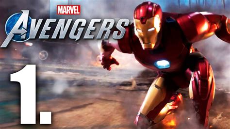 MARVEL AVENGERS PS4 PARTE 1 - GAMEPLAY ESPAÑOL - YouTube