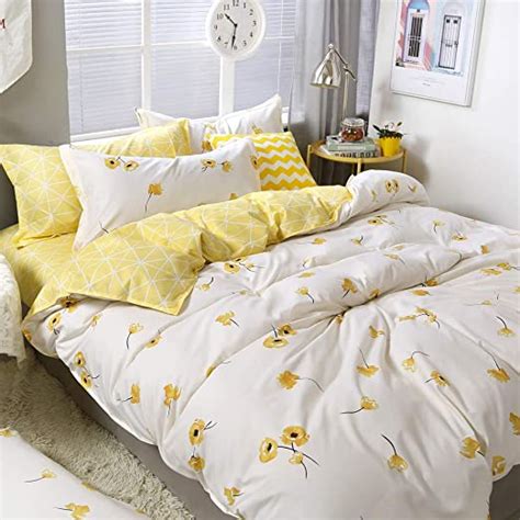 Yellow Flowers Bedding Set