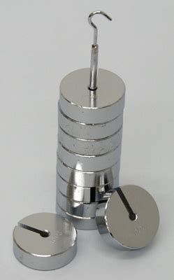 Laboratory Physicsware: Slotted Weight Set of 10