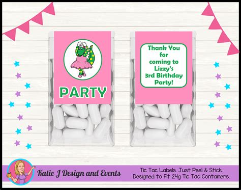 Personalised Dorothy The Dinosaur Birthday Party Decorations - Katie J Design and Events