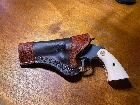 Made a holster for 2020 Python... | Colt Forum