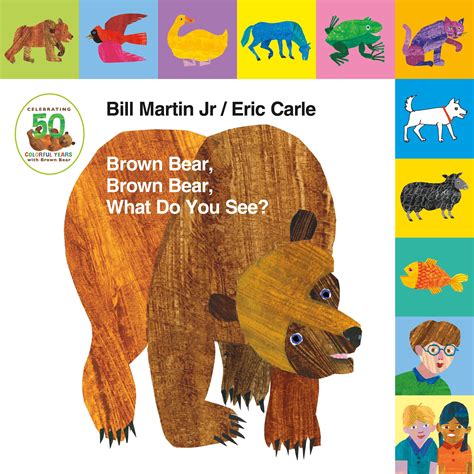 Lift-The-Tab: Brown Bear, Brown Bear, What Do You See? 50th Anniversary Edition (Board Book ...