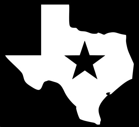 Texas Star Silhouette Truck Van Window Vinyl Decal Sticker | eBay ...