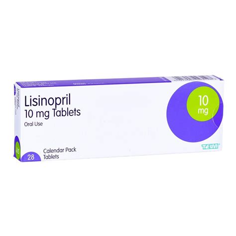 Lisinopril 10mg Tablets, 28 Tablets - Asset Pharmacy