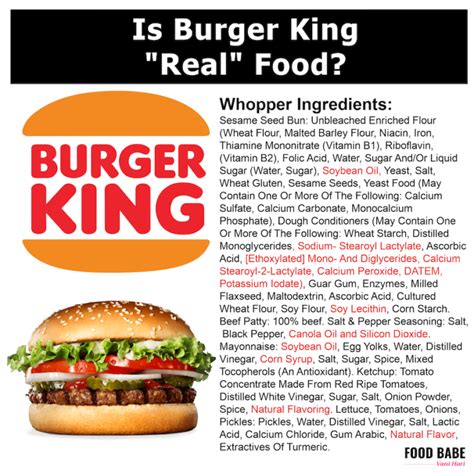 Burger King Ingredients Finally Revealed in the Whopper, Fries, and Chicken Nuggets