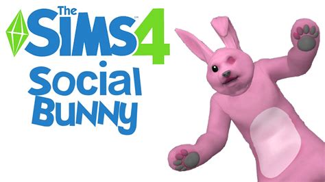 The Sims 4 Social Bunny Custom Content - YouTube