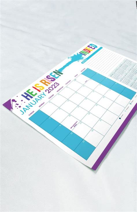 Desk Calendar - Still Waters Apparel